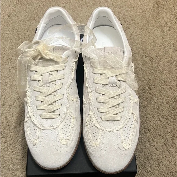 ALOHAS White Cream Sneakers - Picture 3 of 8